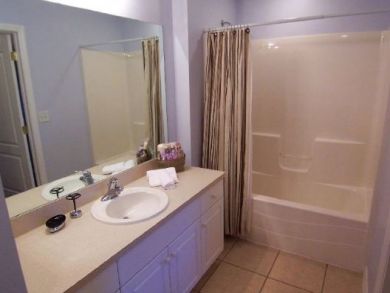 Bathroom with Shower Over Tub